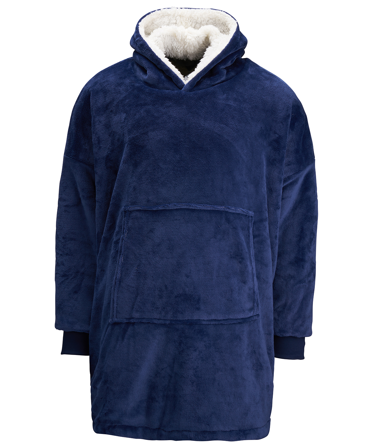 R-RI002-The Ribbon - Sweat à capuche en sherpa, réversible, confortable et oversize