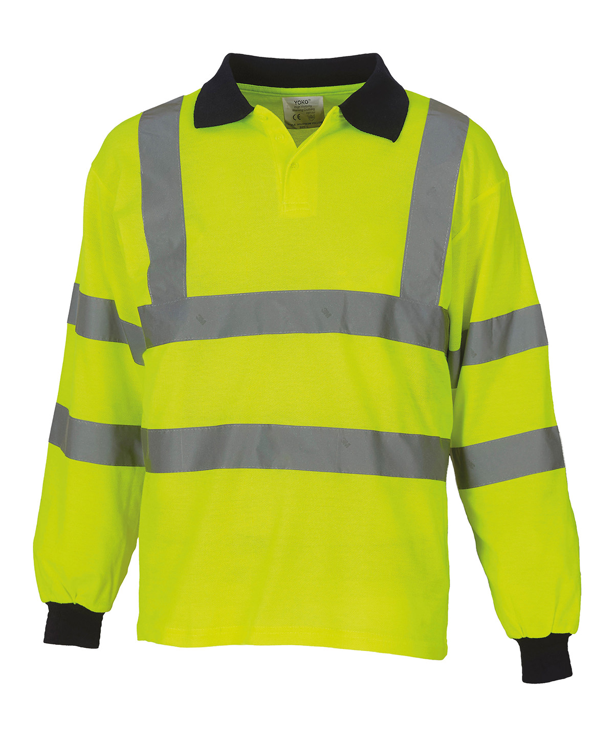 Picture of Hi-vis long sleeve polo (HVJ310)