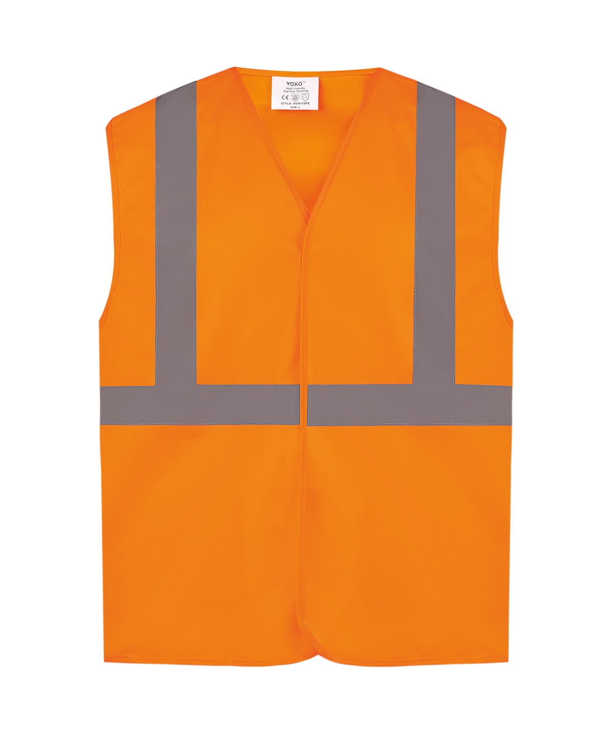 Hi-vis railway (pull apart) waistcoat class 2 (HVW118PE)