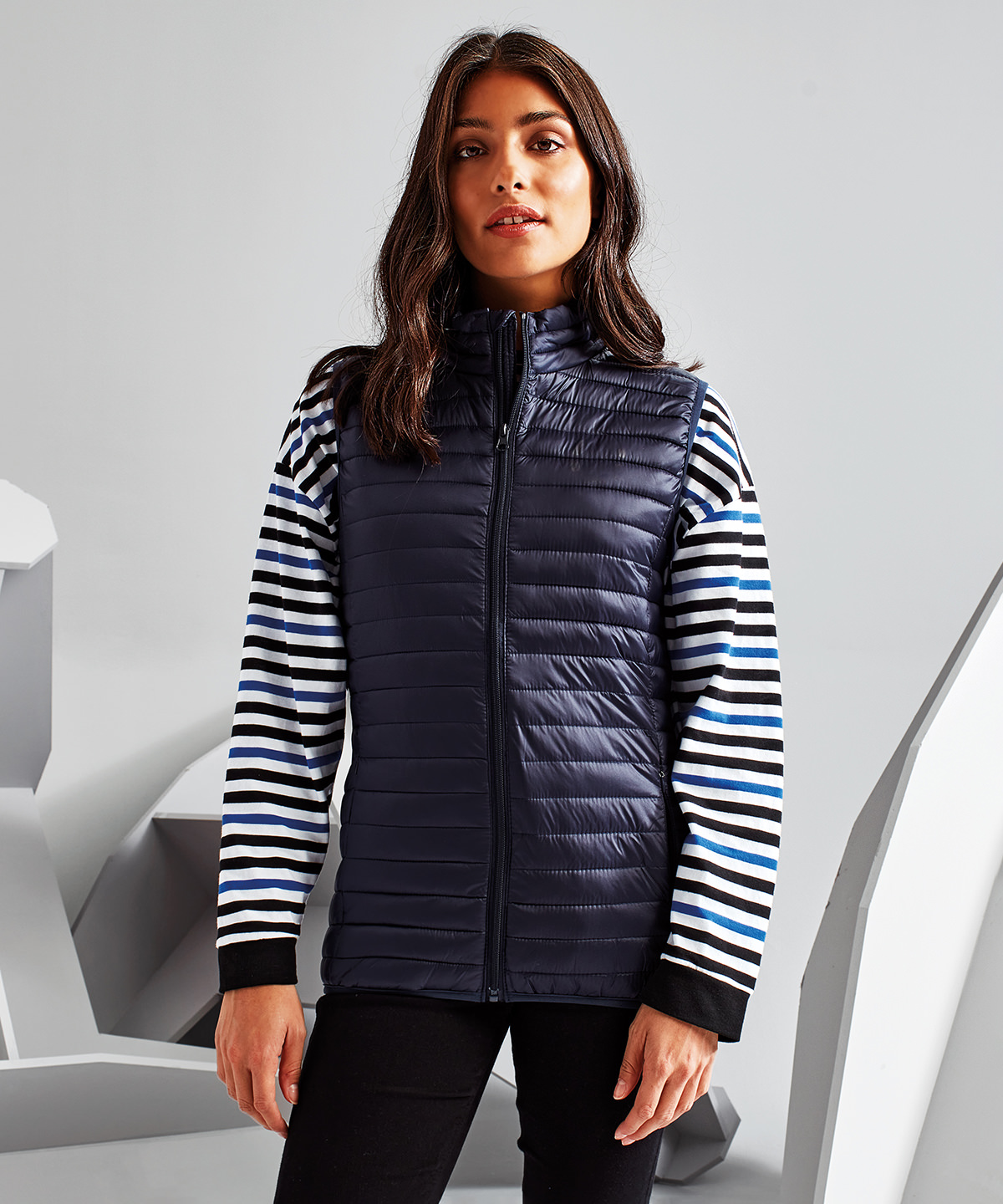 Picture of Women's tribe fineline padded gilet