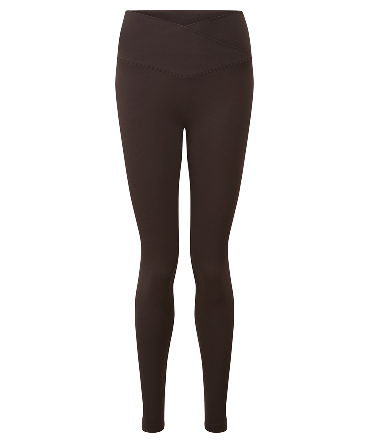 TriDri Women's Recycled Luxe Leggings TR651 in Chocolate