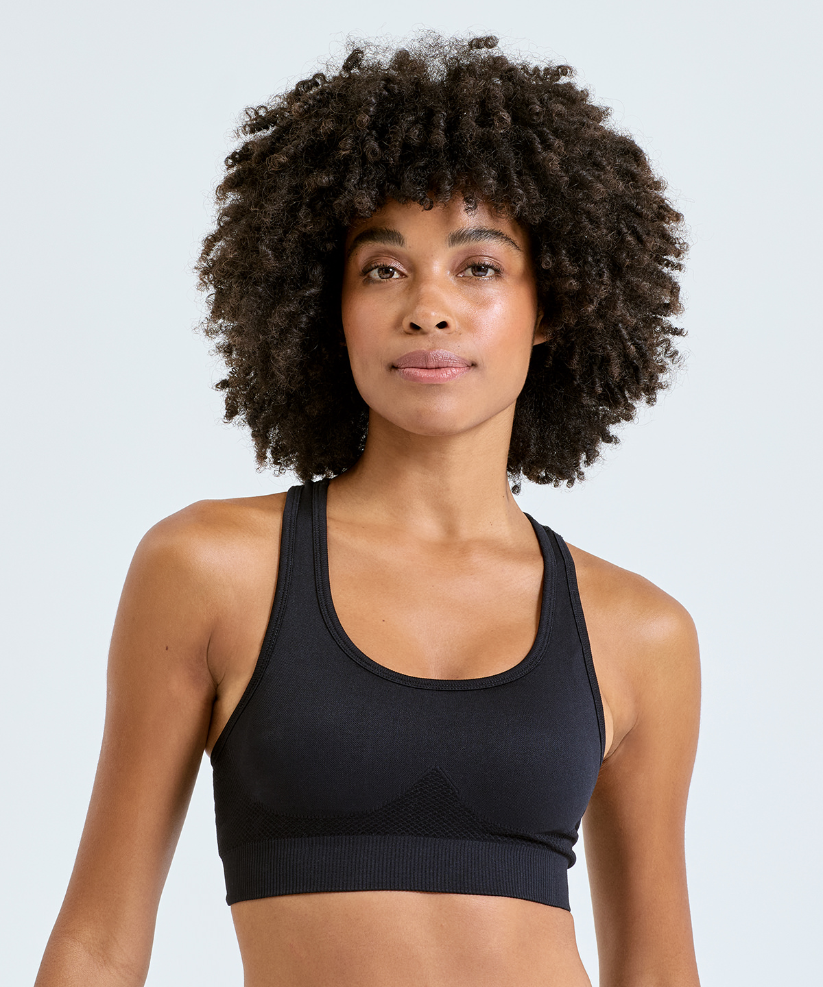 Tridri® seamless 3D fit” multi-sport sculpt solid colour bra” Tridri® seamless 3D fit” multi-sport sculpt solid colour bra”