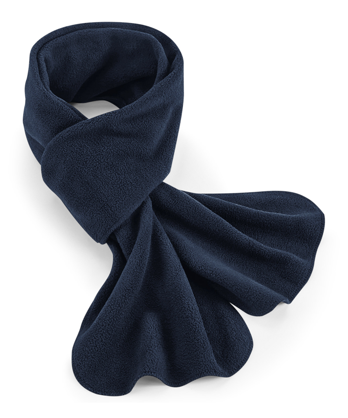 Recycled Fleece Scarf French Navy Size One Size