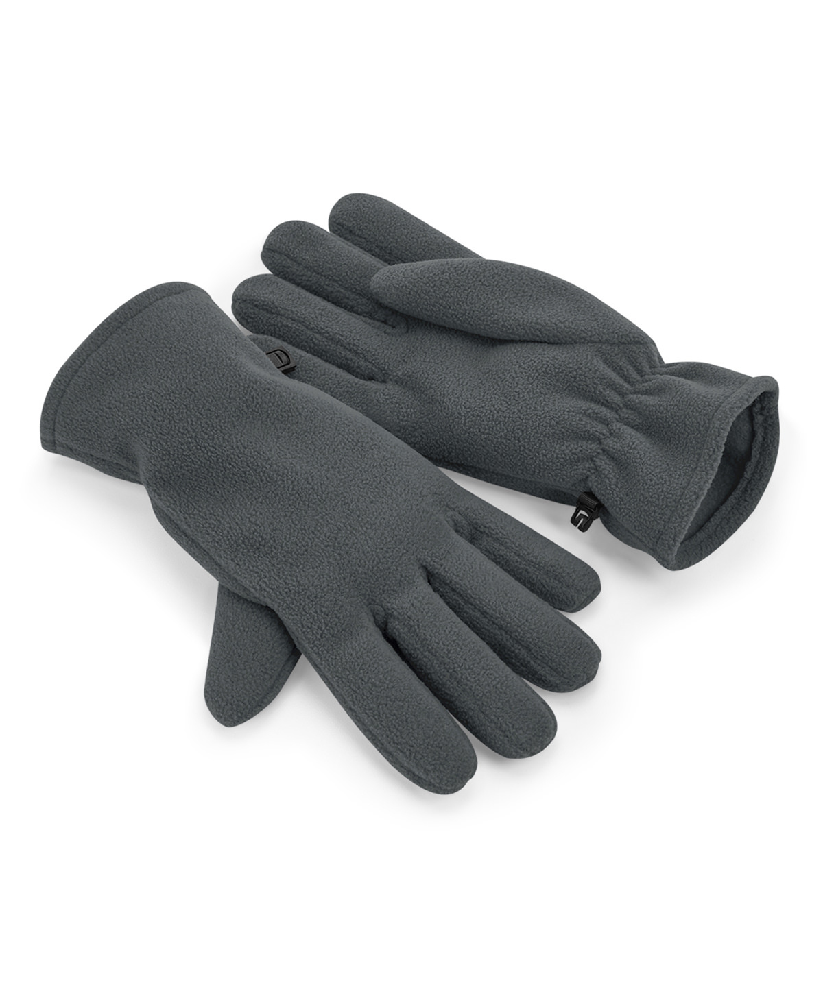Recycled Fleece Gloves Steel Grey Size Large/XL