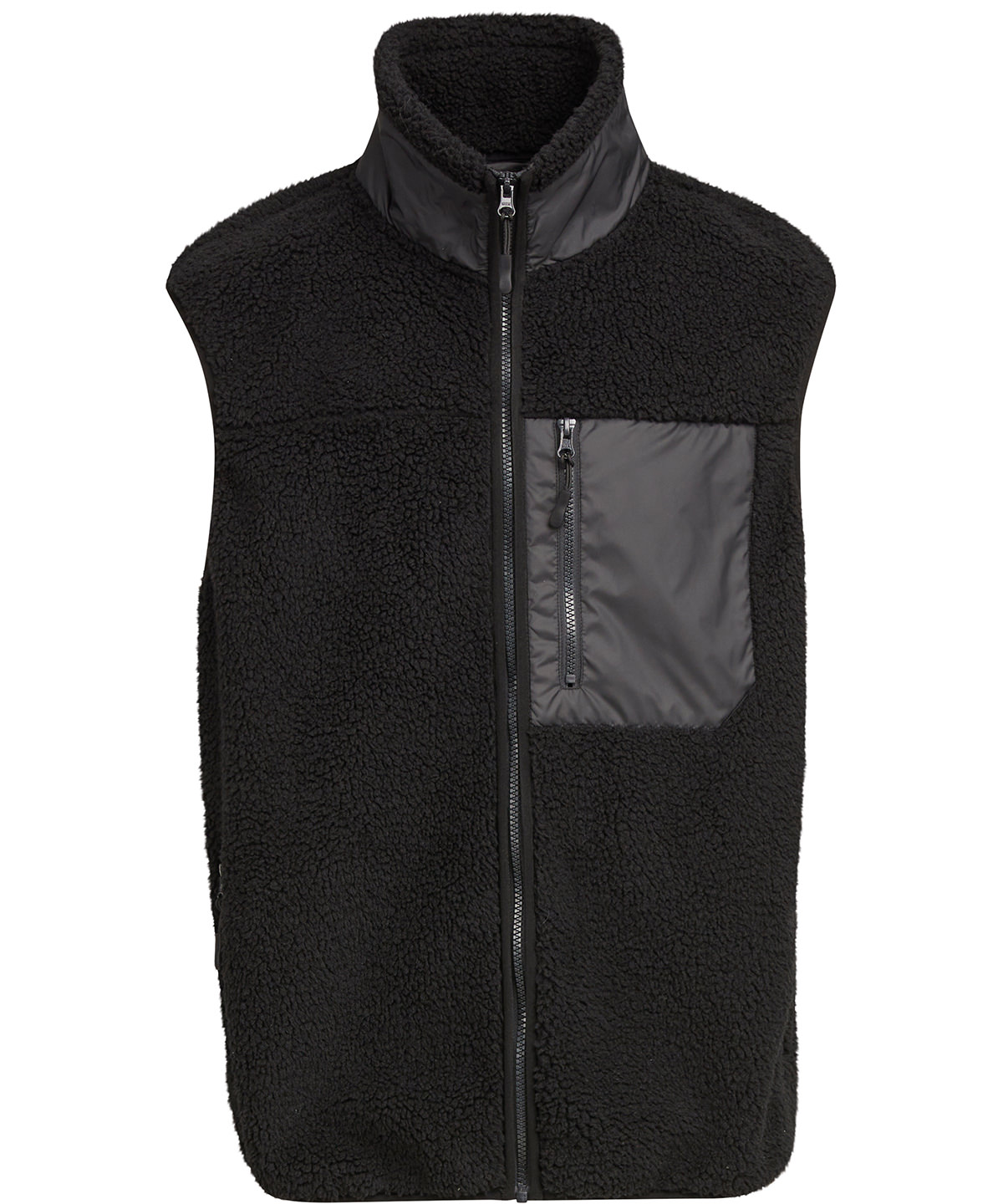 Bonded sherpa vest image 2