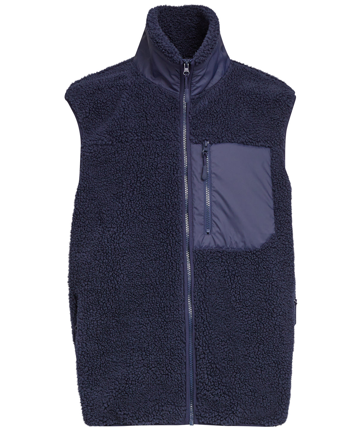 Bonded sherpa vest image 3