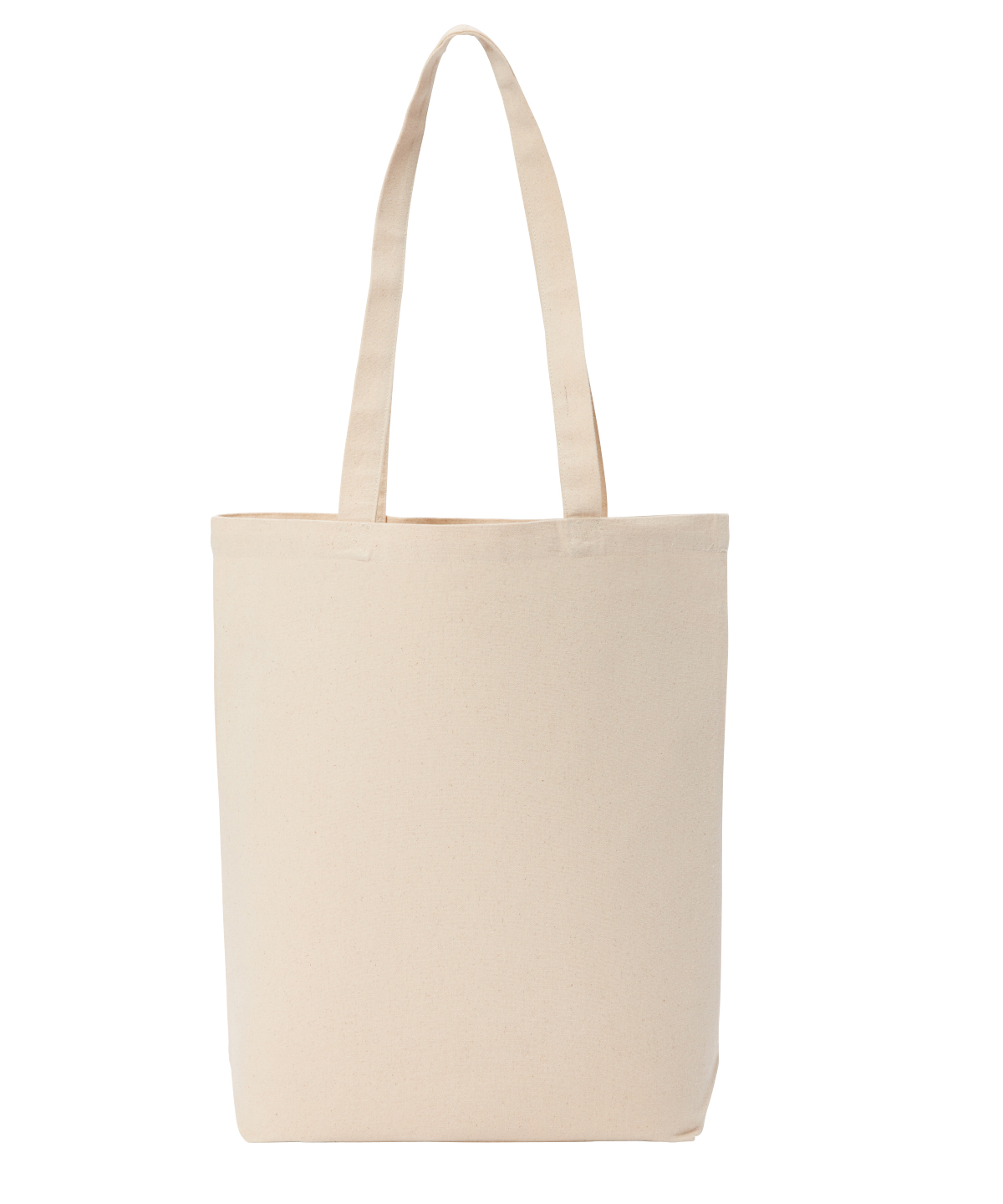 Recycled premium canvas ‘flat base’ shopper image 3