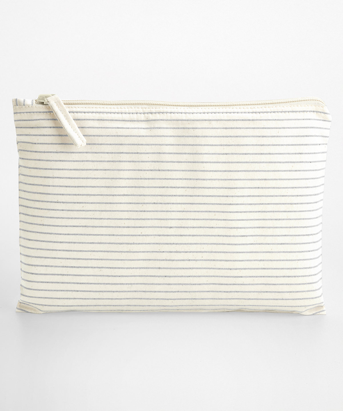 Picture of Striped organic accessory pouch