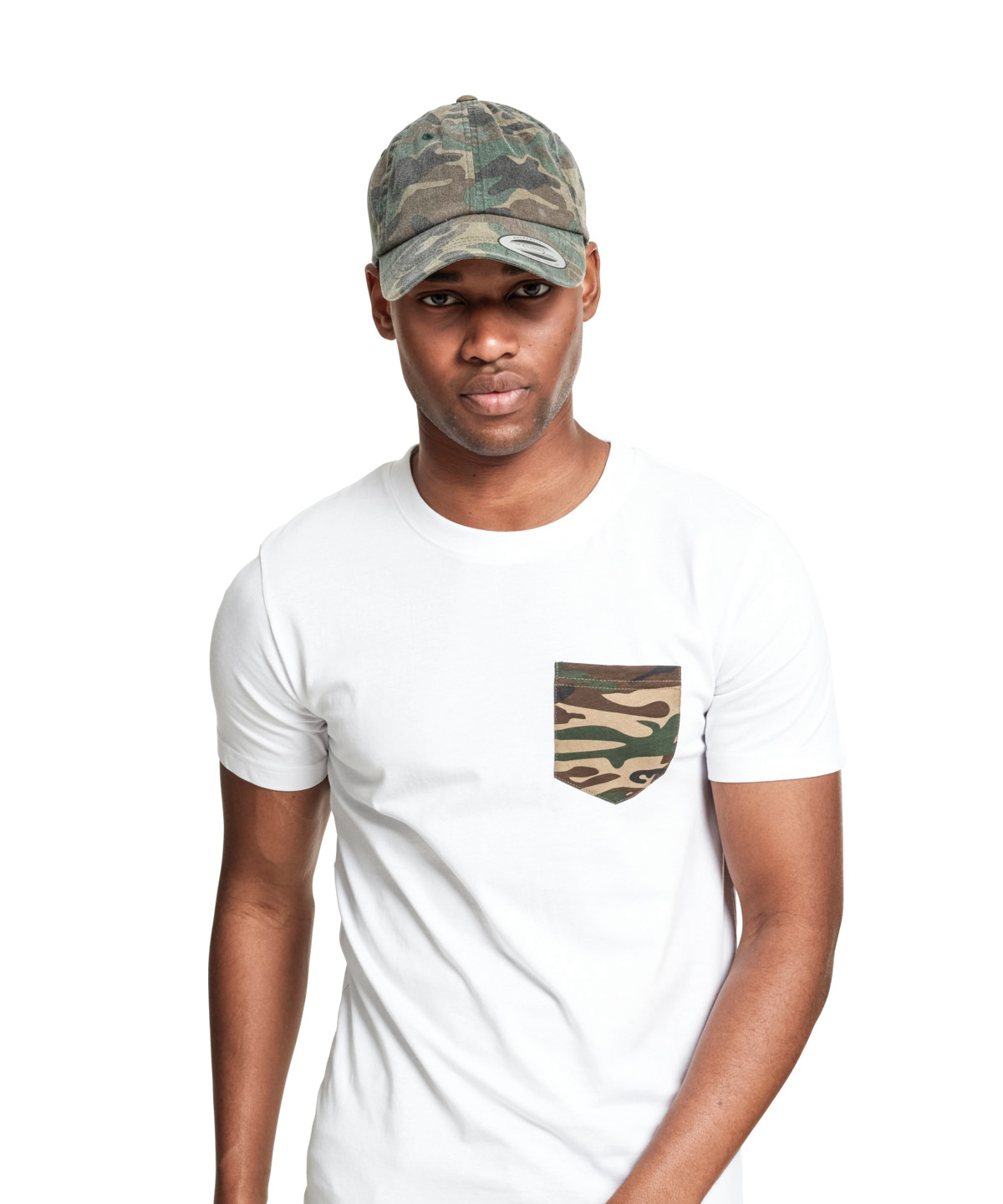 Picture of Low-profile camo washed cap (6245CW)