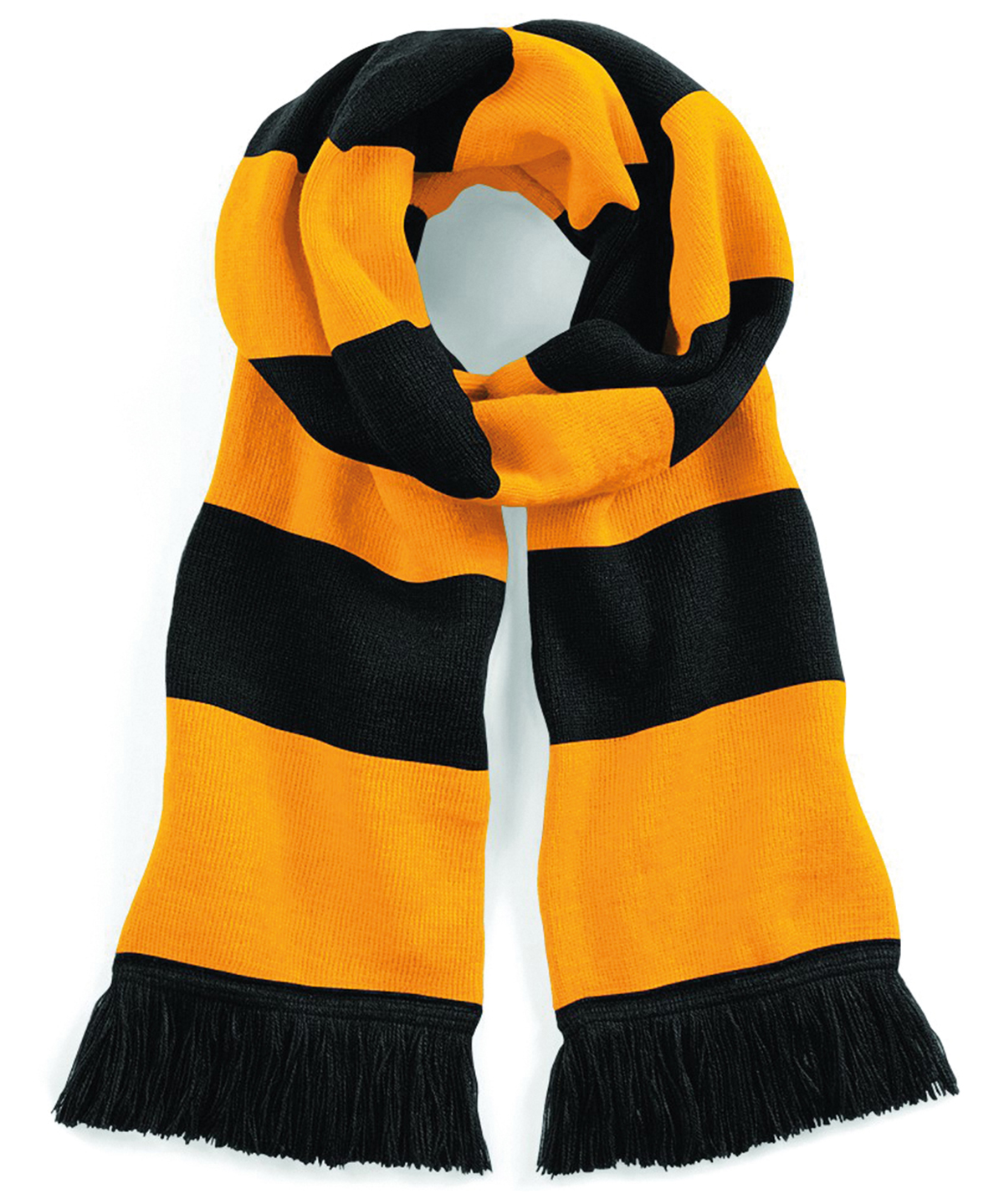 Stadium Scarf Black/Gold Size One Size