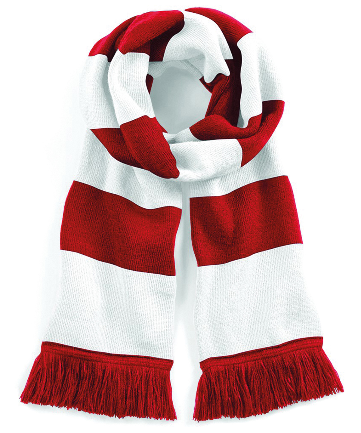 Stadium Scarf Classic Red/White Size One Size