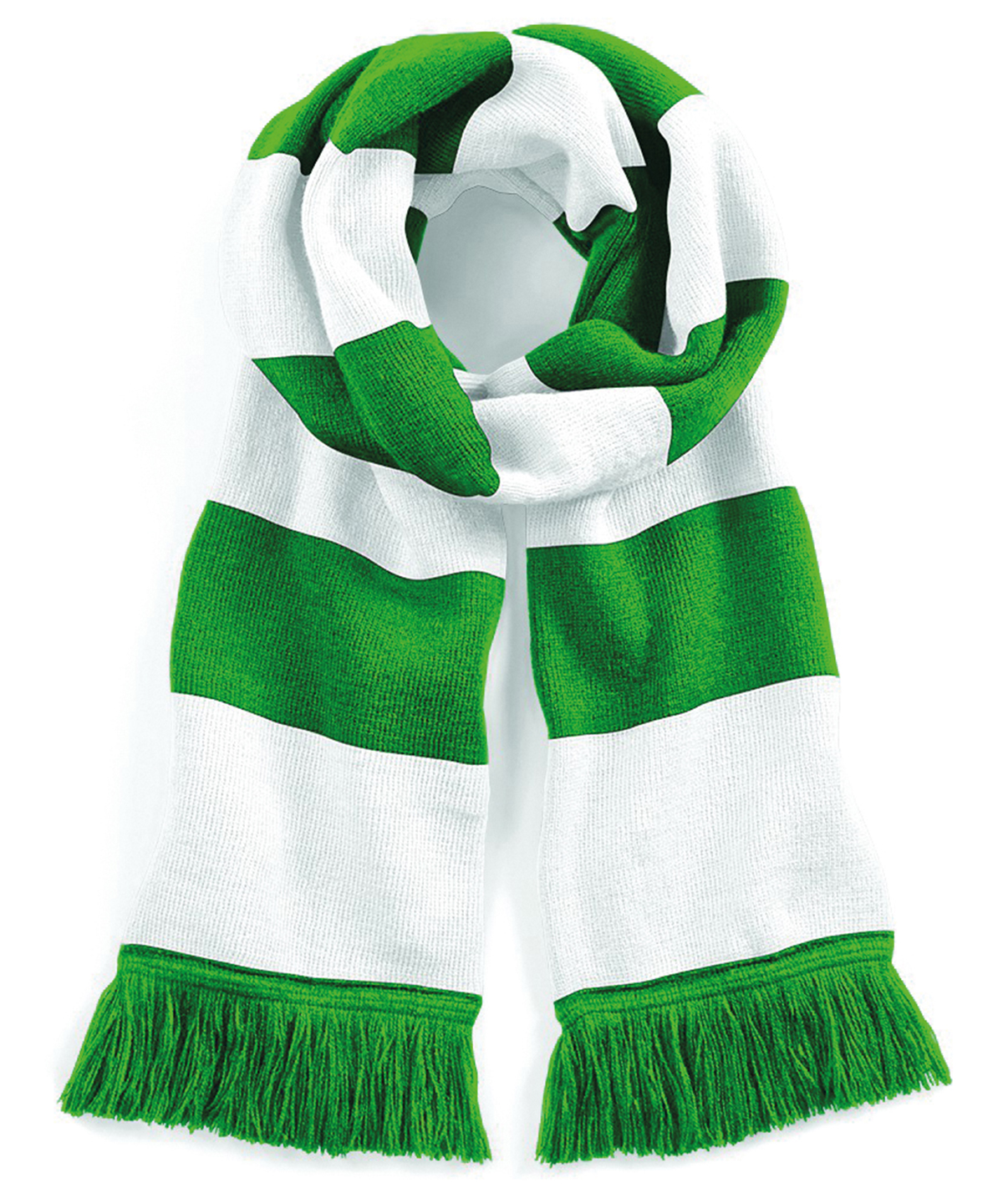 Stadium Scarf Kelly Green/White Size One Size