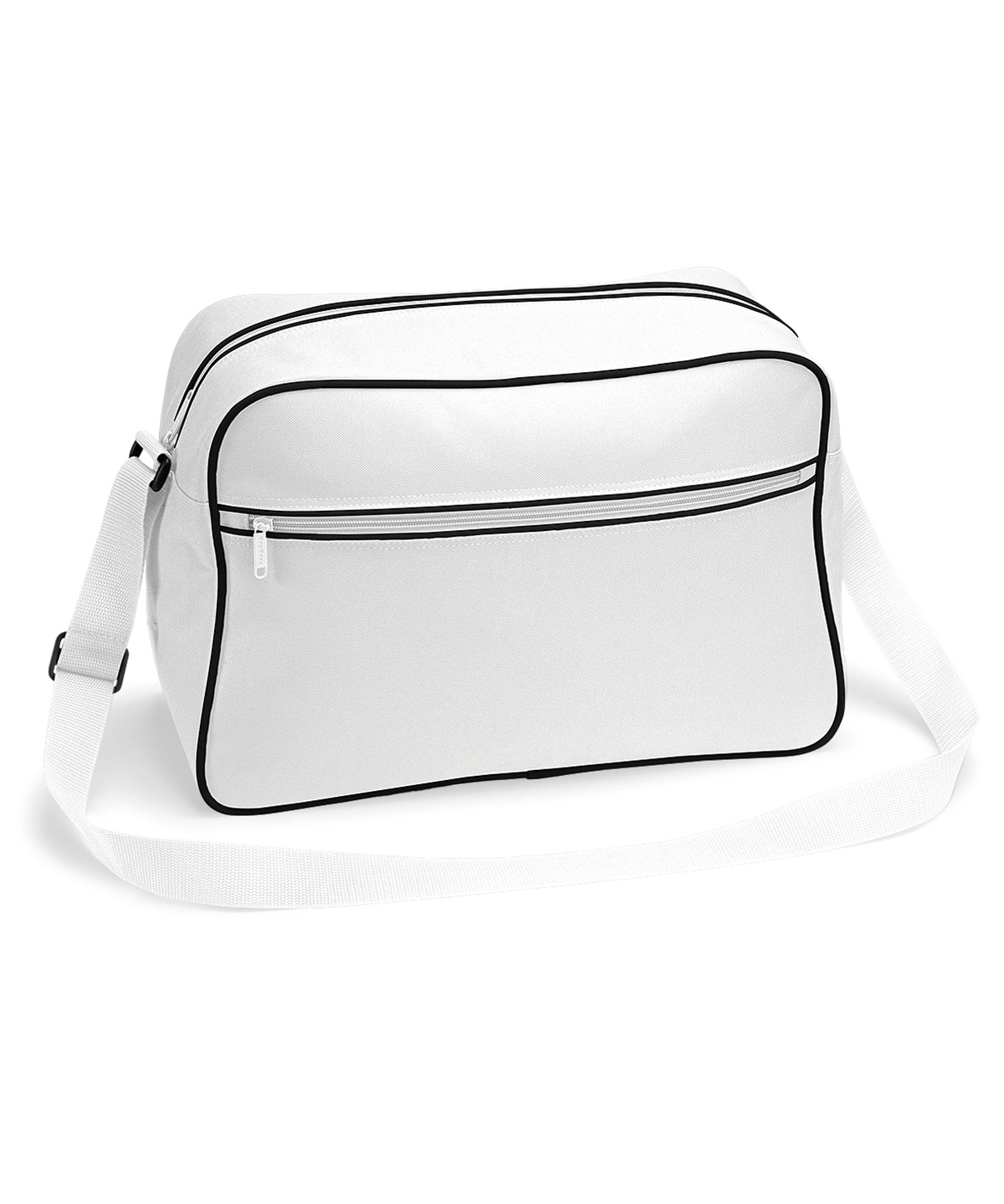 Retro Shoulder Bag White/Black Size One Size