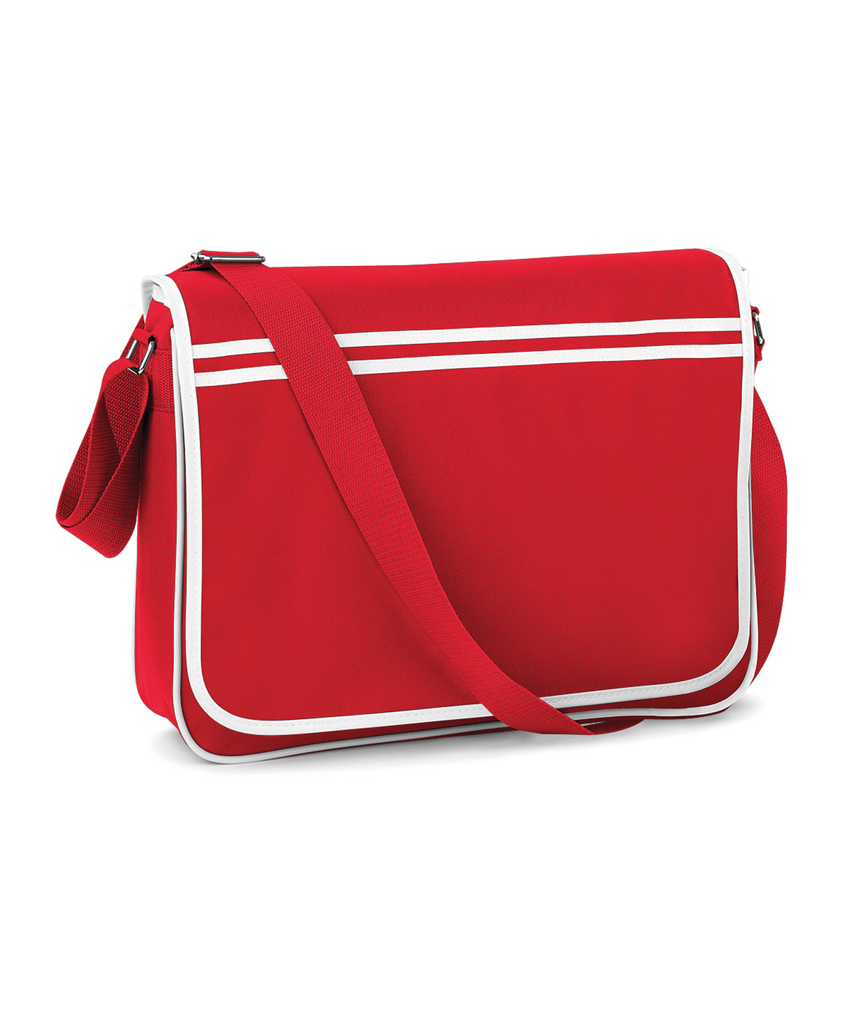 Retro Messenger Classic Red/White Size One Size