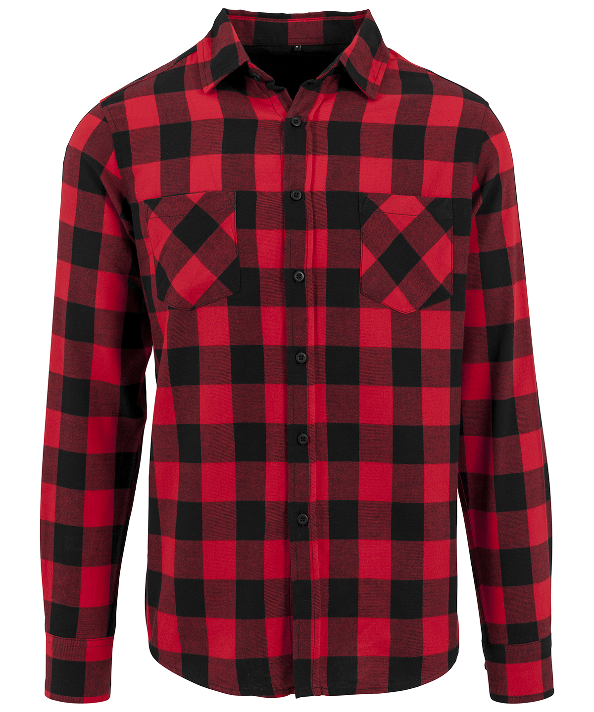 Checked Flannel Shirt Black/Red Size 2XLarge