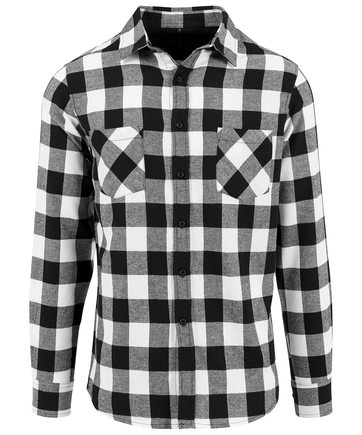 Checked Flannel Shirt Black/White Size 2XLarge
