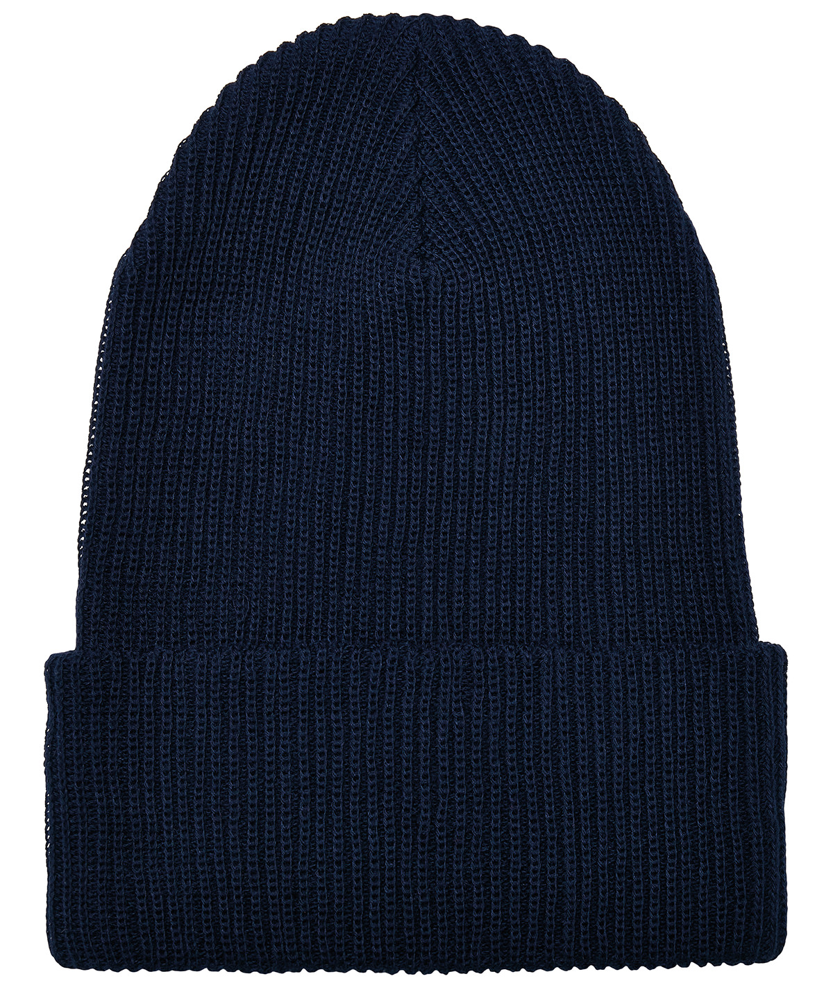 Picture of Recycled yarn ribbed knit beanie (1504RY)