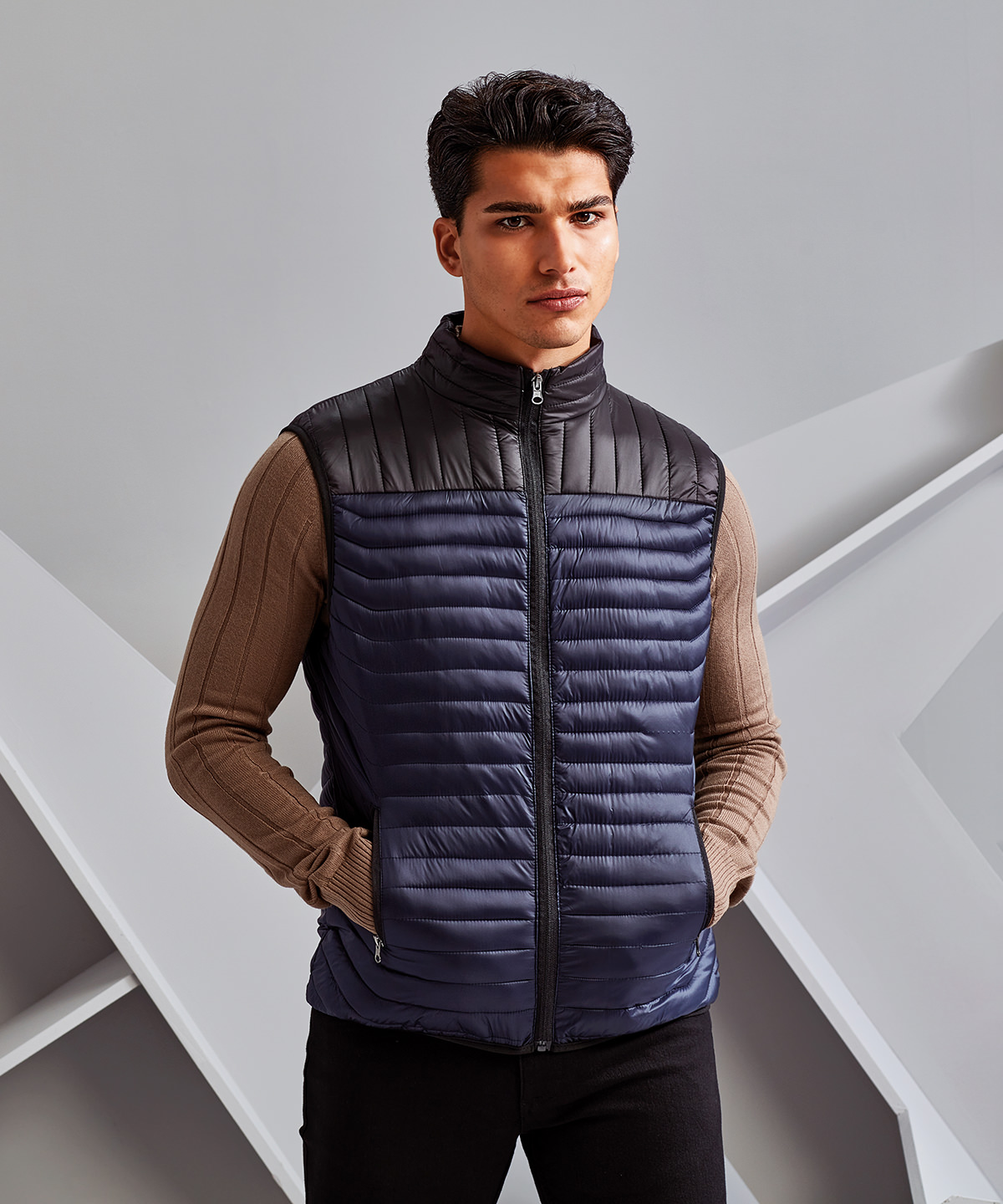 Picture of Domain two-tone gilet