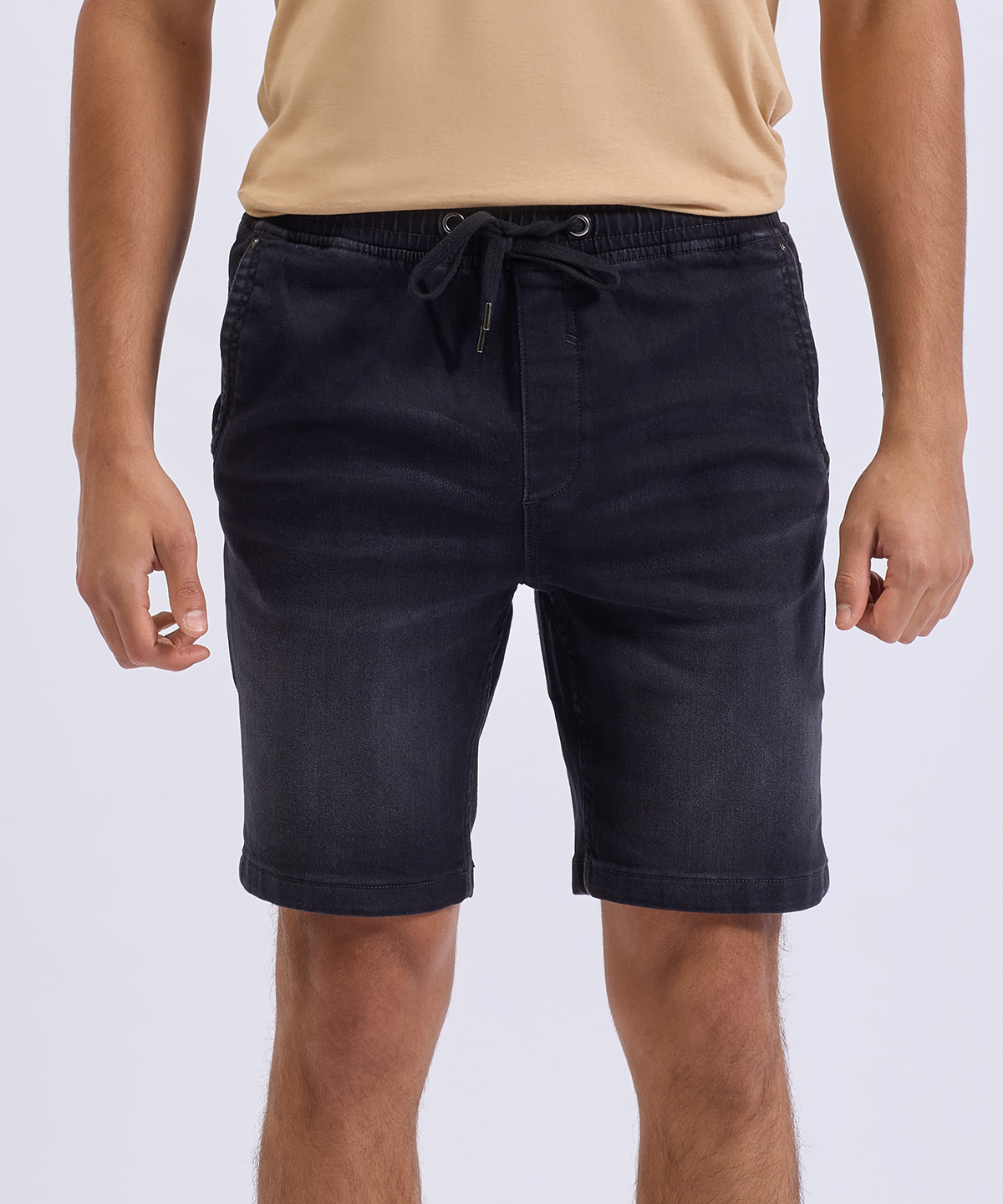 Men’s denim drawstring shorts Men’s denim drawstring shorts