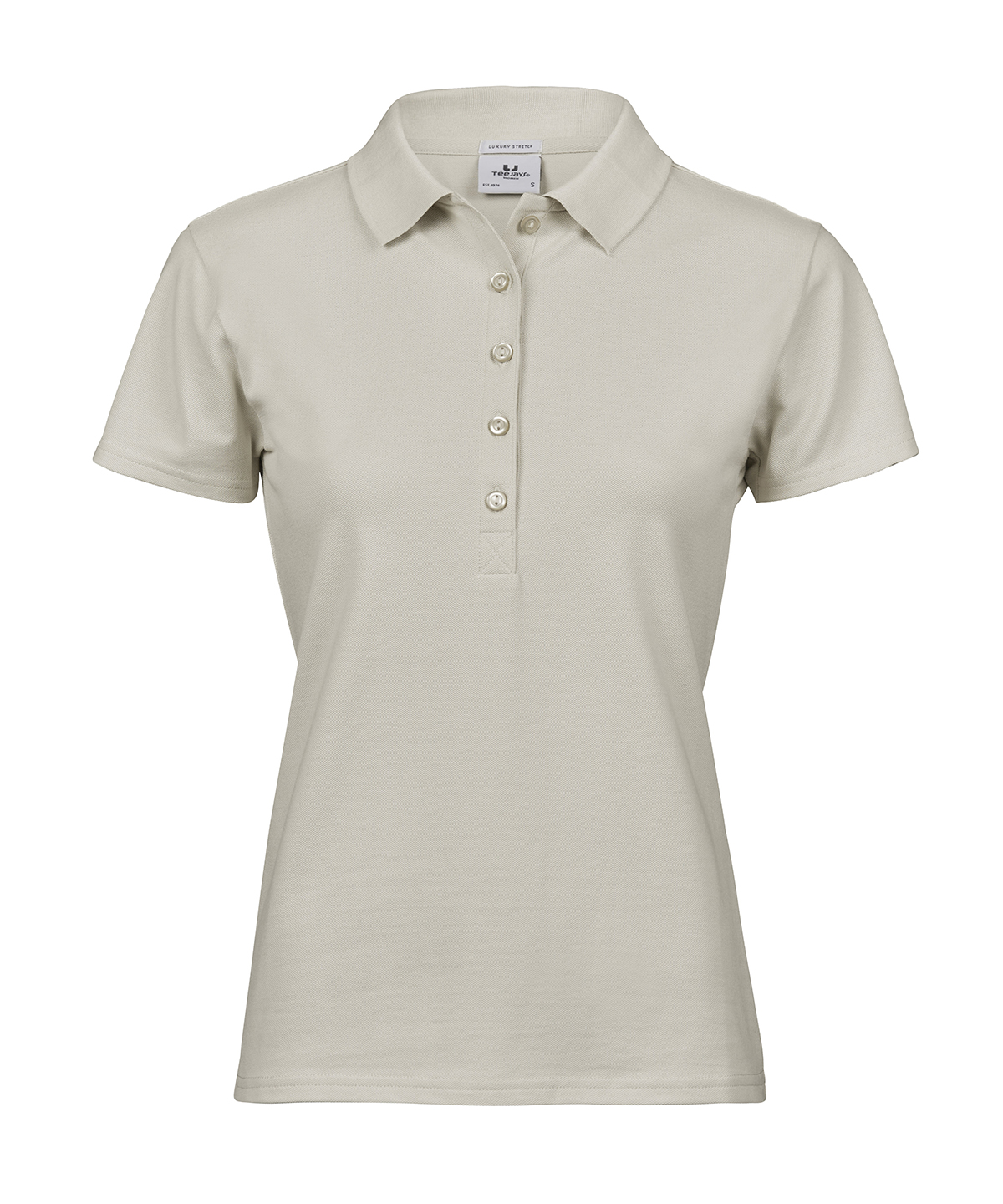 Women’s luxury stretch polo (145) image 3