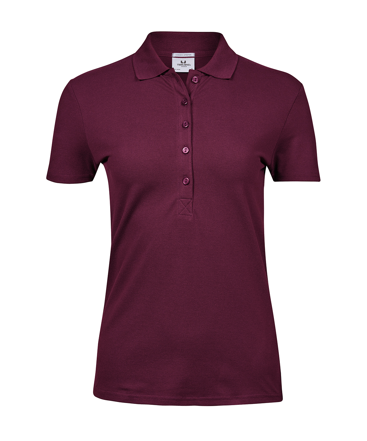 Tee Jays Women’s luxury stretch polo (145) WINE 3XL
