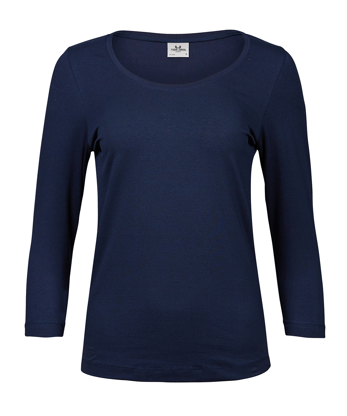 Women’s stretch 3/4-sleeve tee (460) image 3