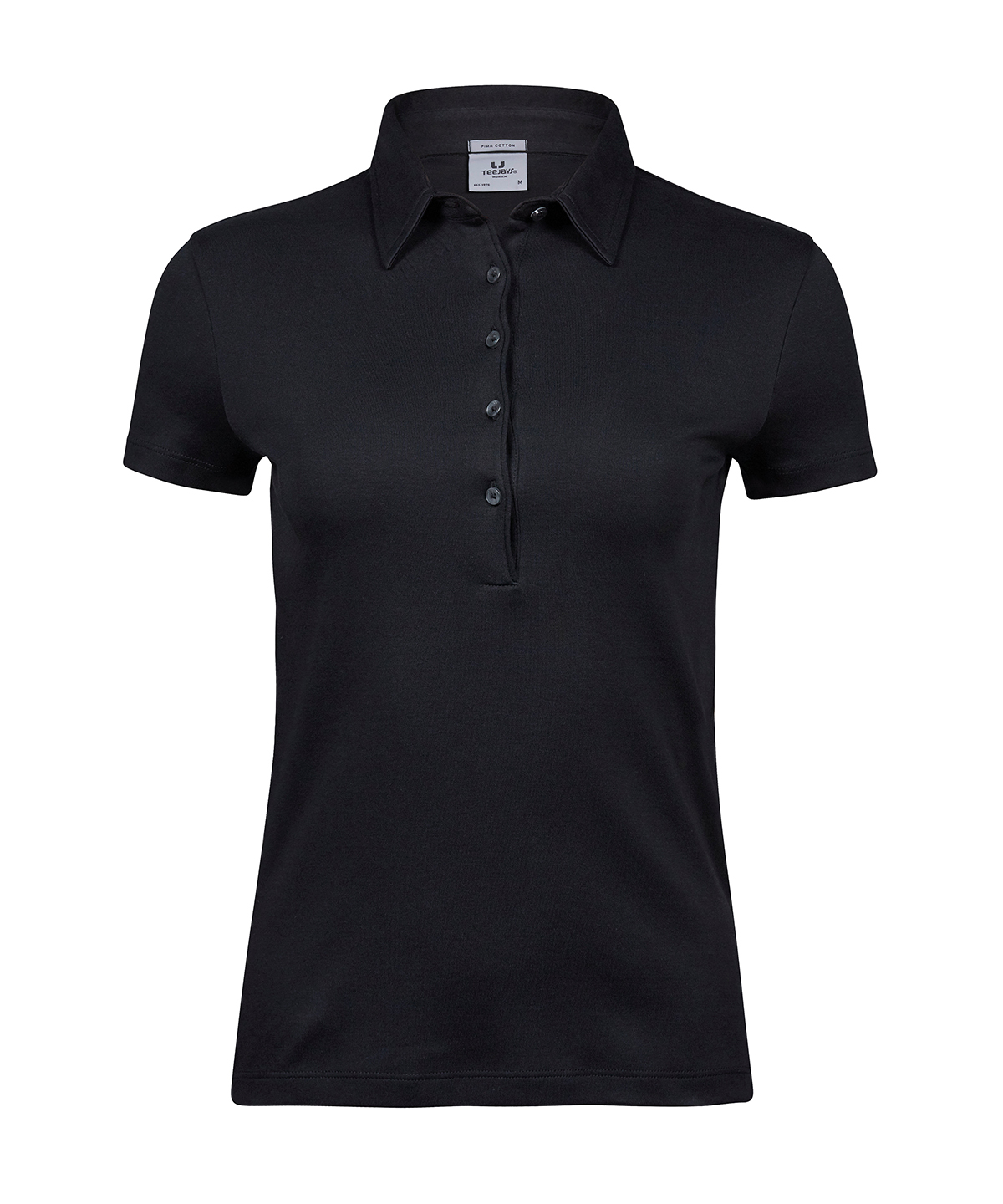Women’s Pima cotton polo (1441) image 2