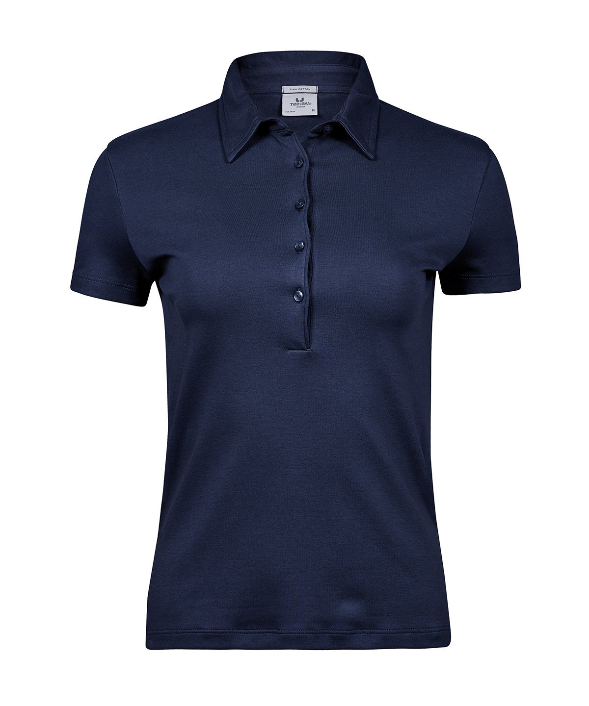 Women’s Pima cotton polo (1441) image 4