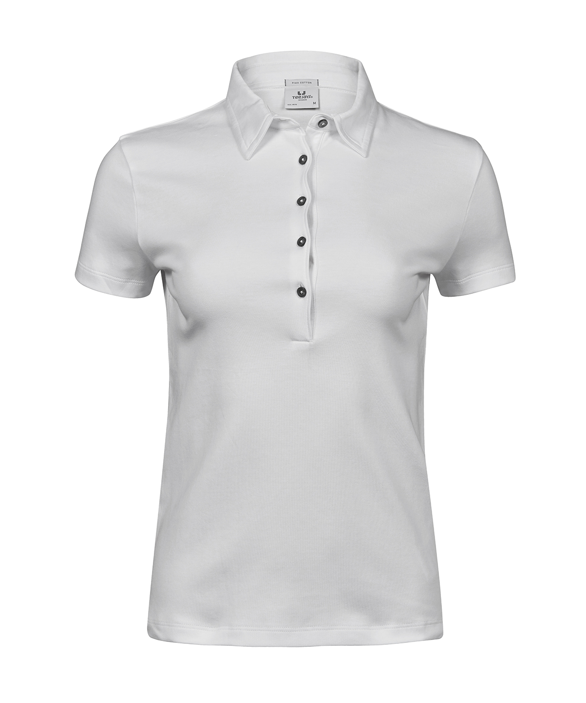 Tee Jays Women’s Pima cotton polo (1441) WHIT M