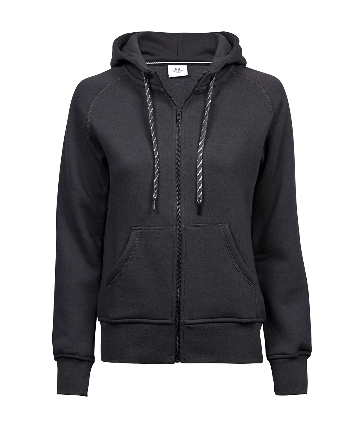 Tee Jays Women’s fashion full-zip hoodie (5436) DGRE S