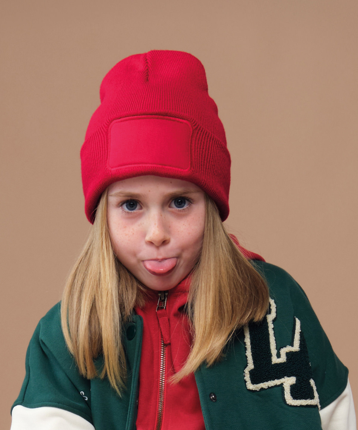 Kids original patch beanie Kids original patch beanie