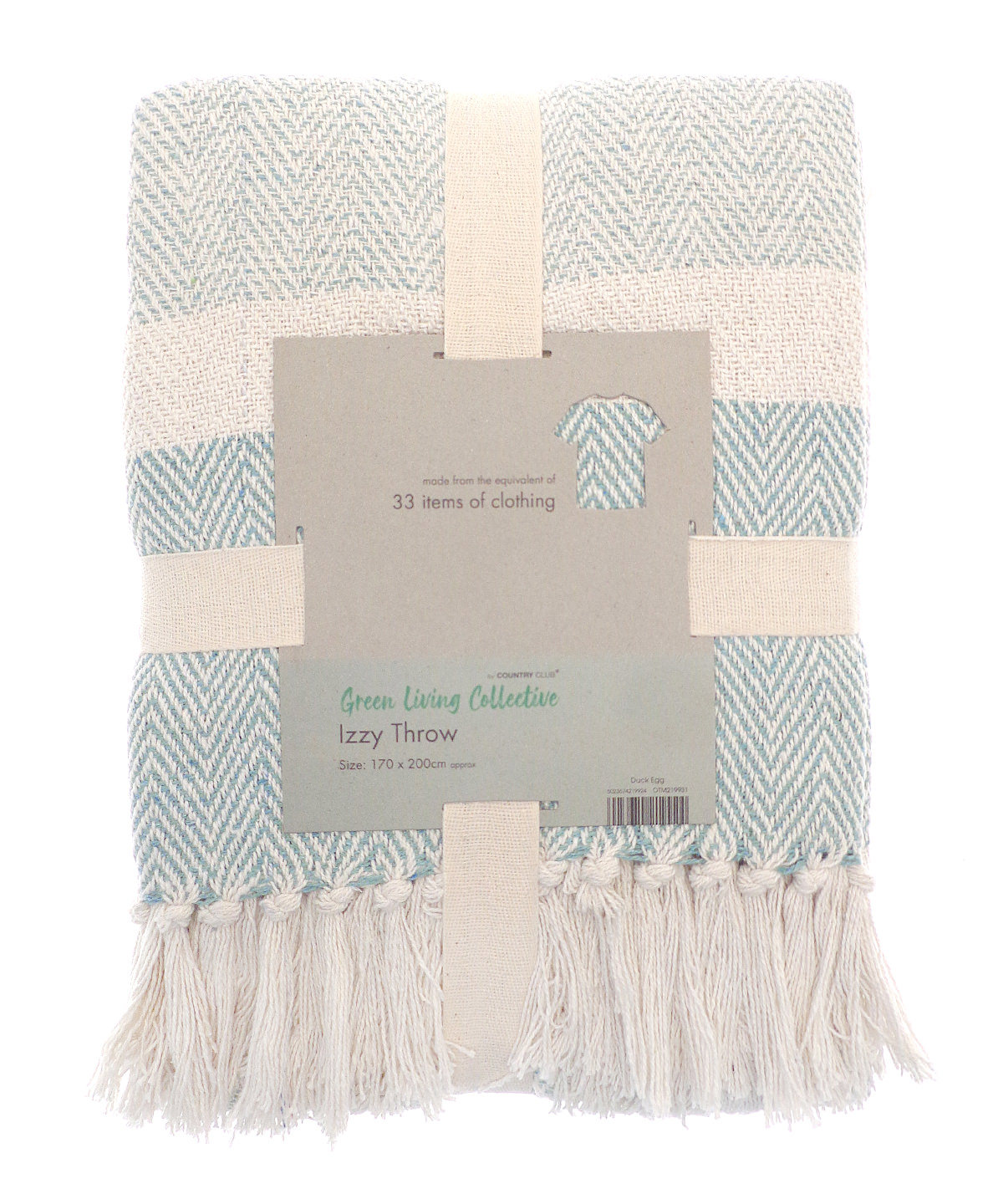 Izzy recycled throw Izzy recycled throw