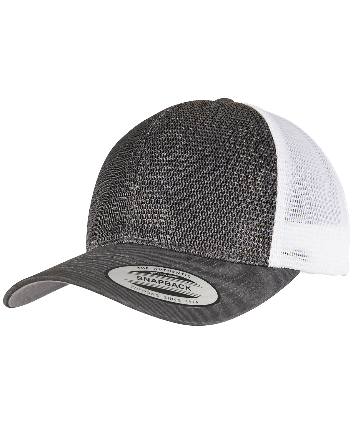 360° Omnimesh 2-Tone Cap (6360T) Charcoal/White Size One Size