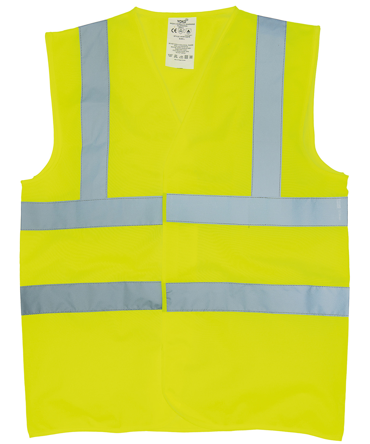 Picture of Flame-retardant hi-vis sleeveless waistcoat (HVW100FR)