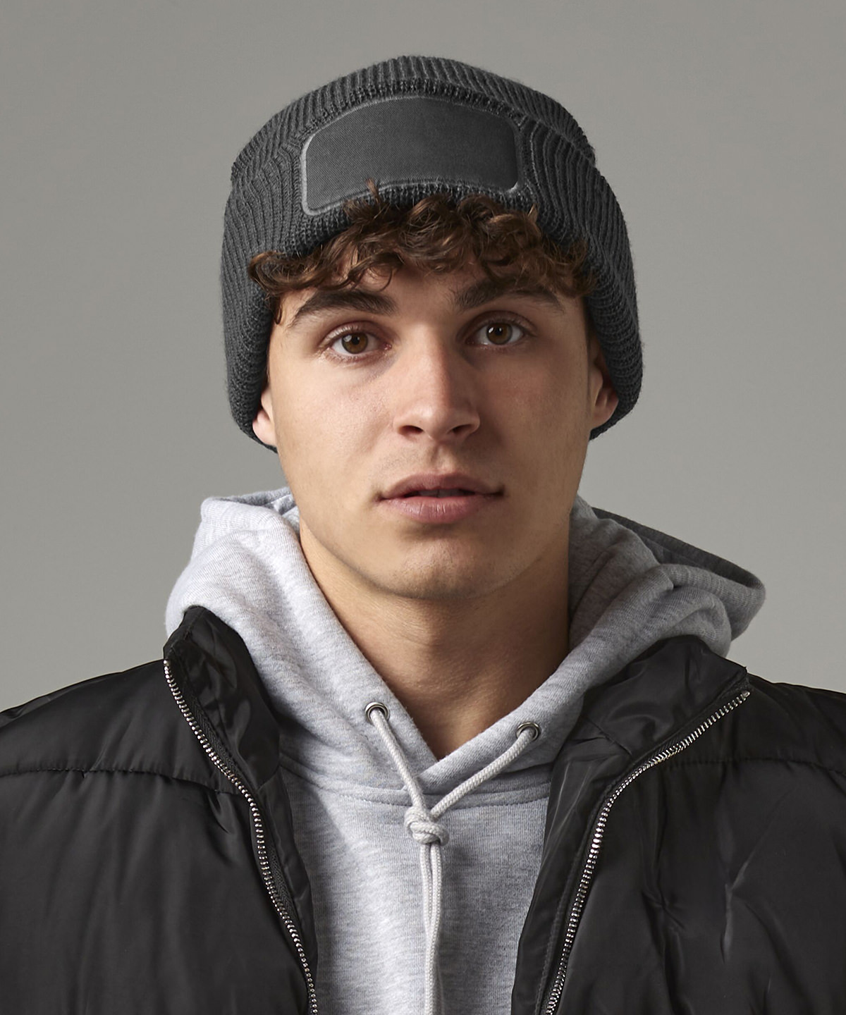 Thinsulate(TM) patch beanie