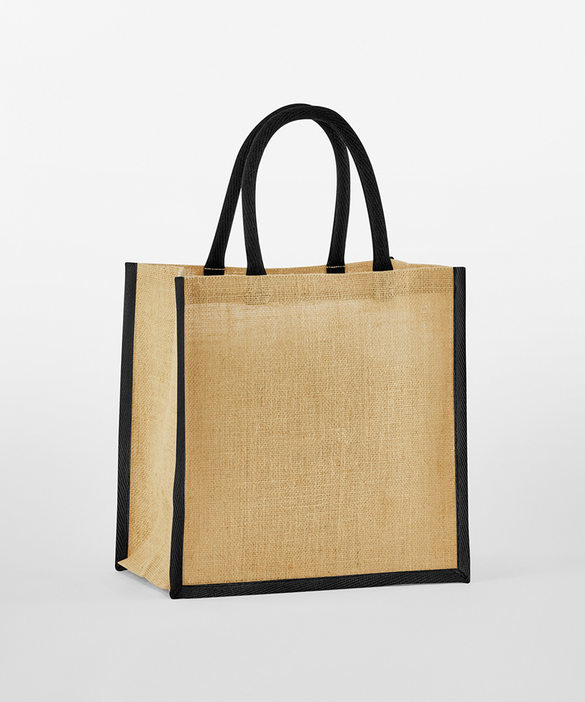 Picture of Natural starched jute mini gift bag