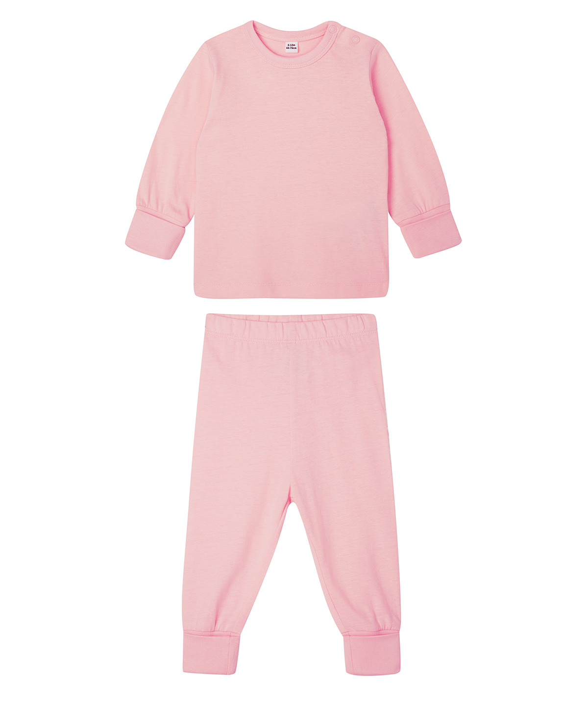 Baby Pyjamas Powder Pink Size 43435
