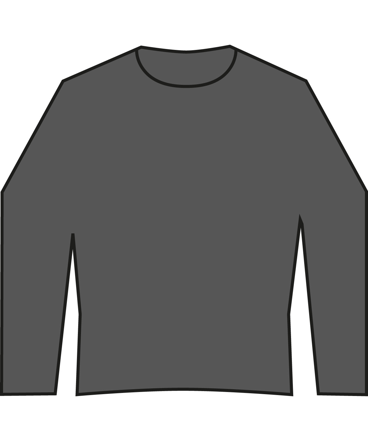 Softstyle™ Midweight Fleece Adult Crew Neck Charcoal Size XLarge