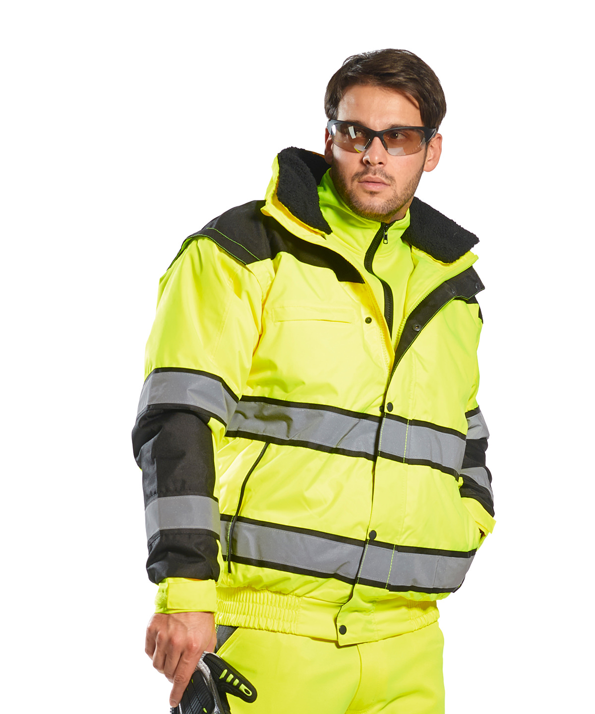 Picture of Hi-vis classic bomber jacket (C466)