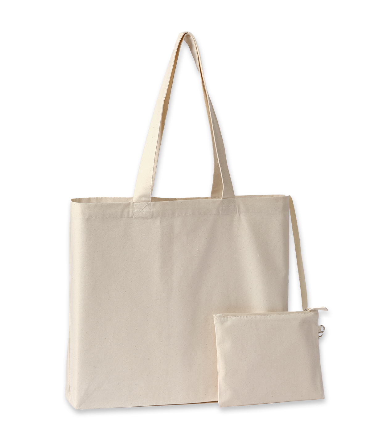Cruise recycled tote with detachable purse image 3