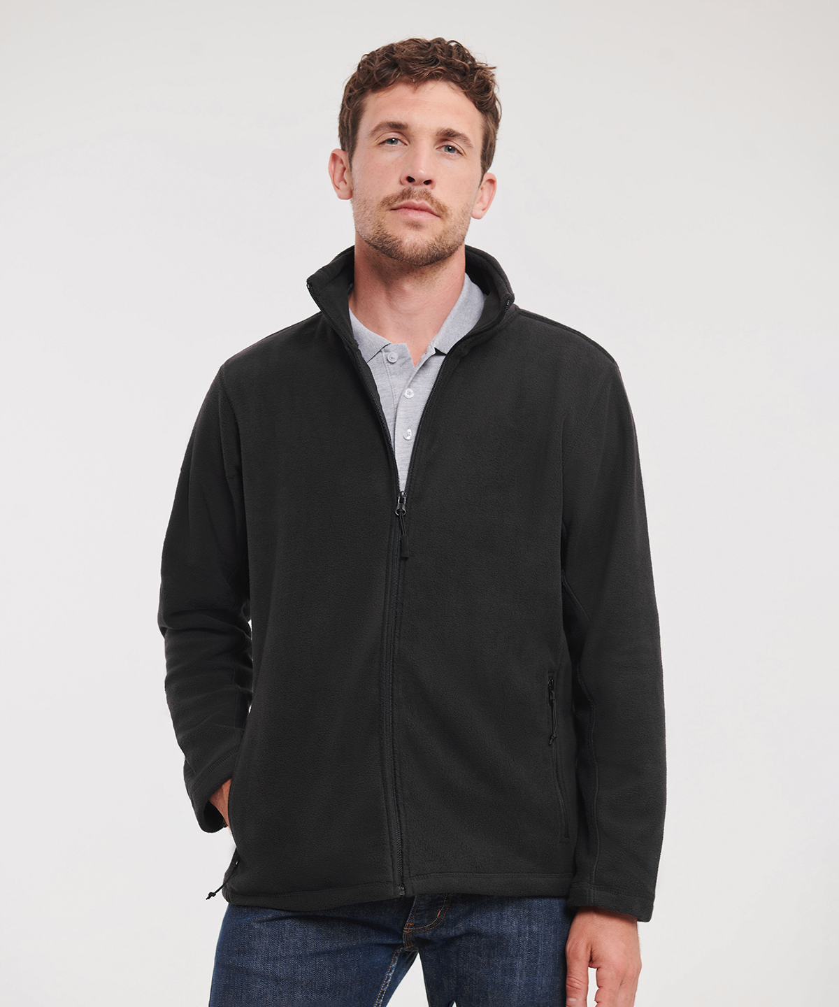 Full-zip outdoor fleece Full-zip outdoor fleece