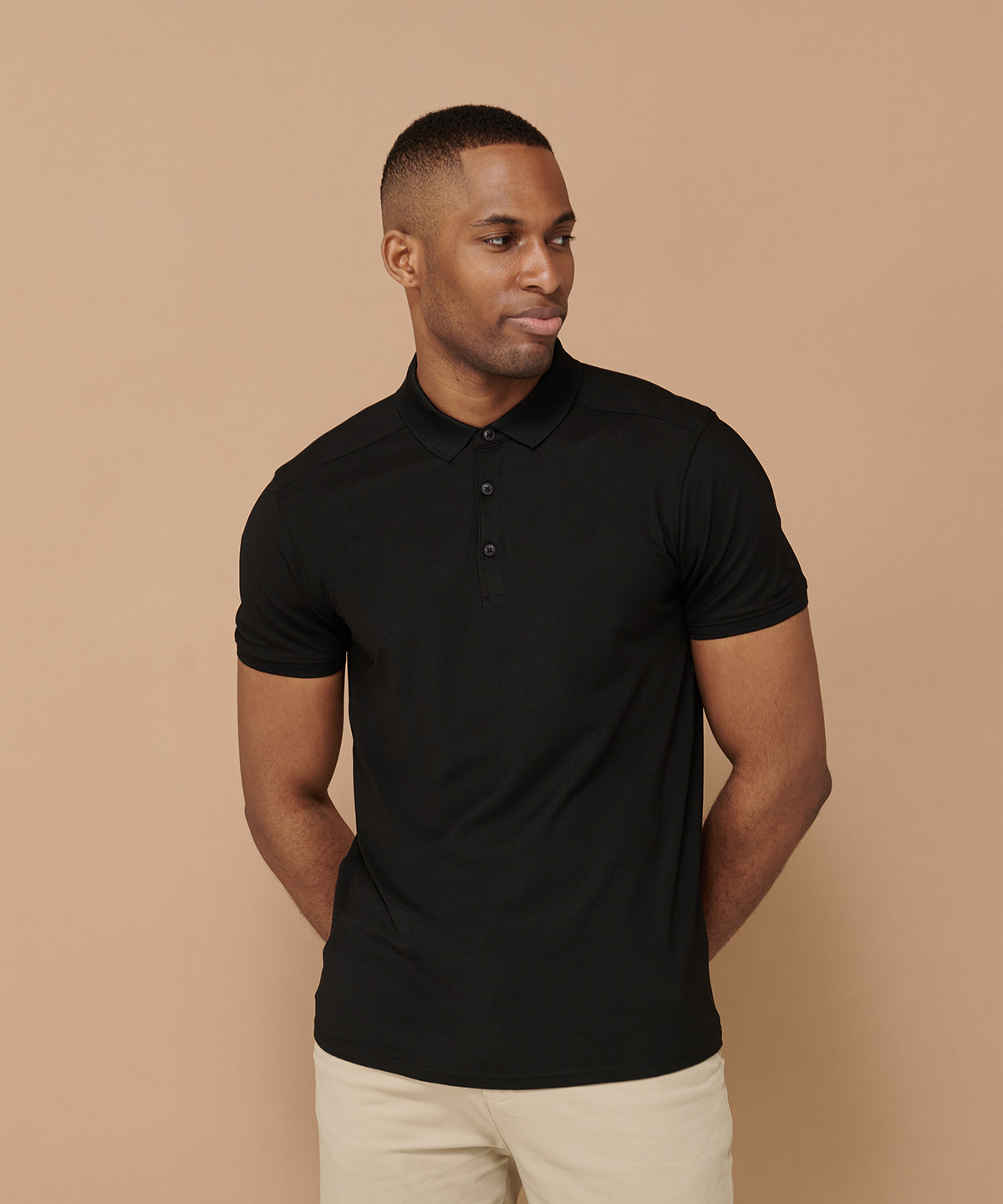 Picture of Stretch polo shirt with wicking finish (slim fit)