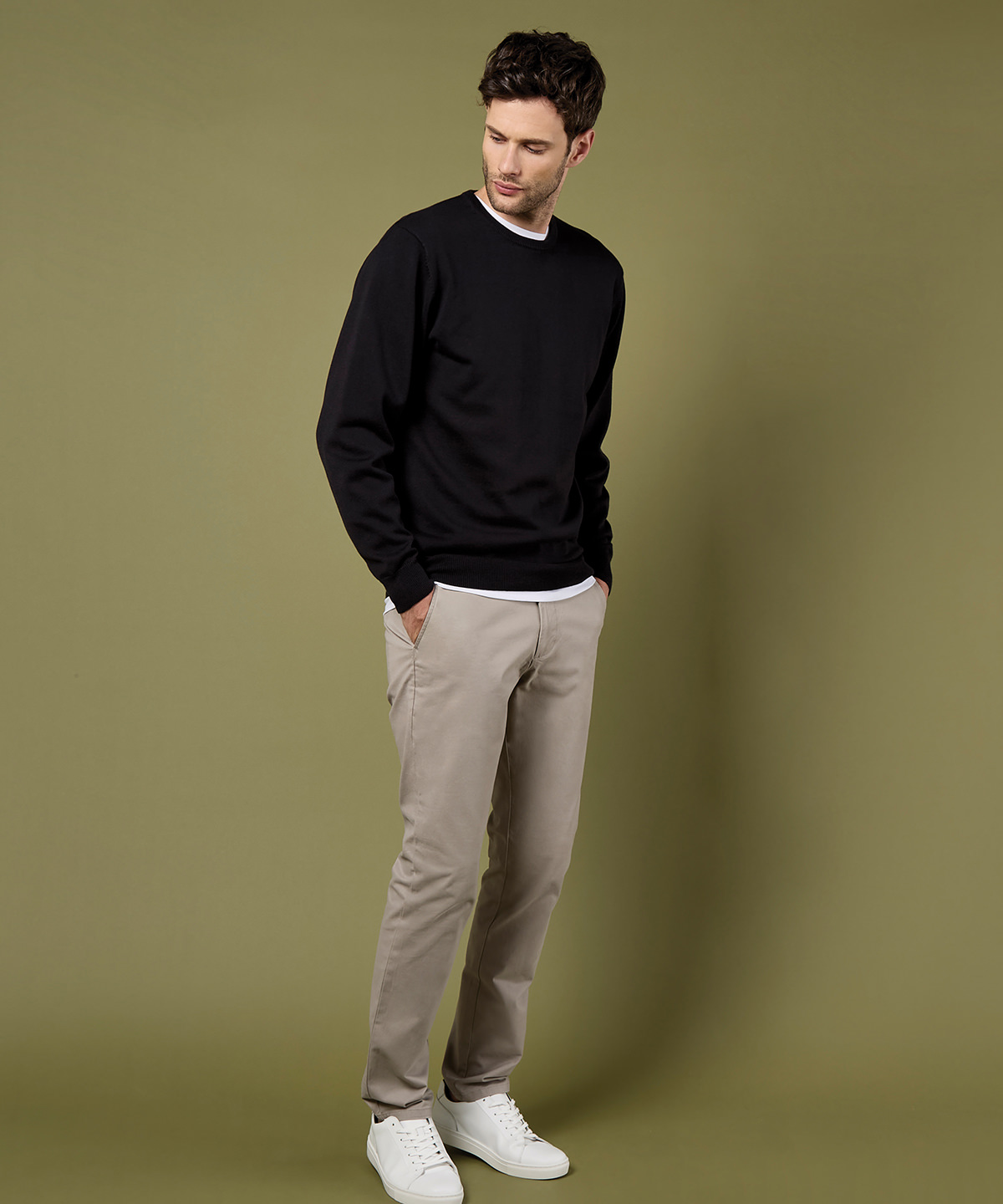 Regular fit Arundel crew neck sweater Regular fit Arundel crew neck sweater