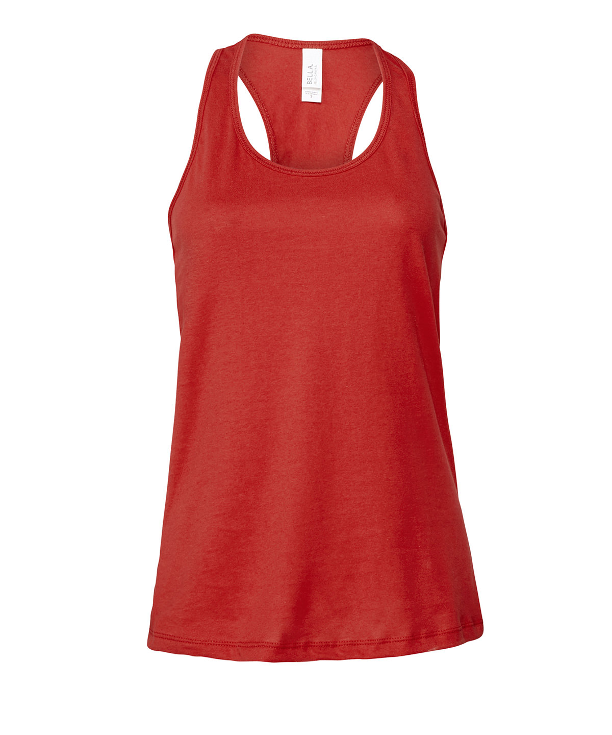 Womens Jersey Racer Back Tank Red Size Large