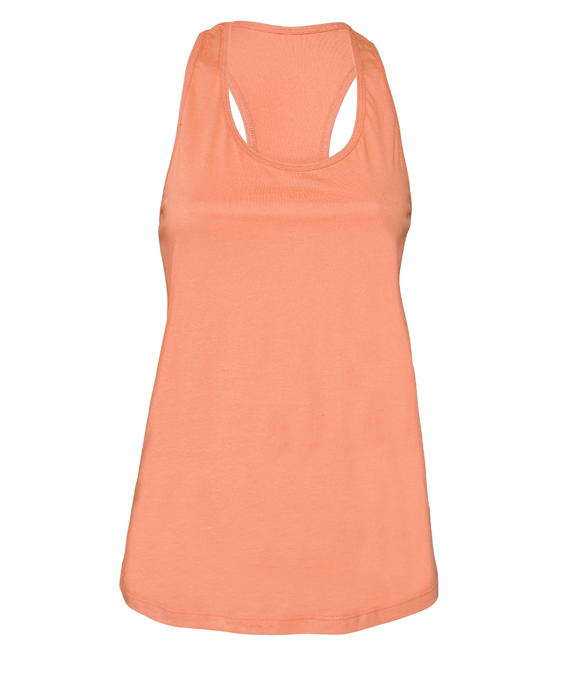 Womens Jersey Racer Back Tank Sunset Size Large