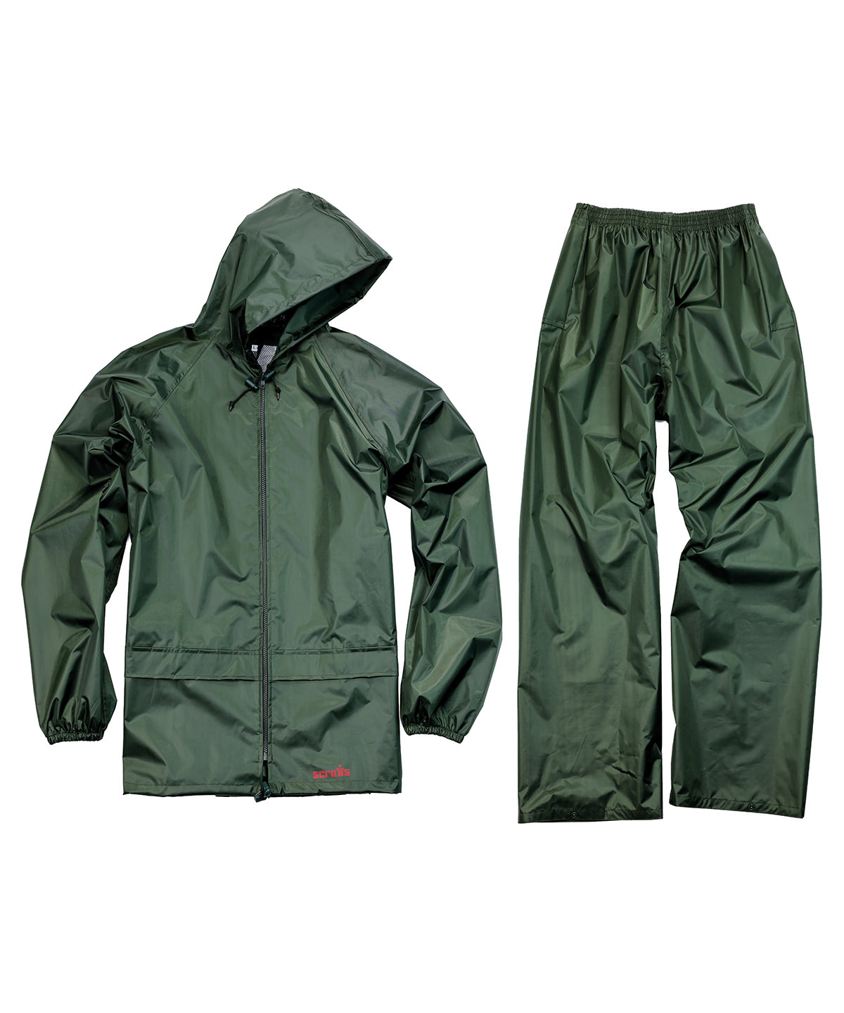 2-piece waterproof suit, front