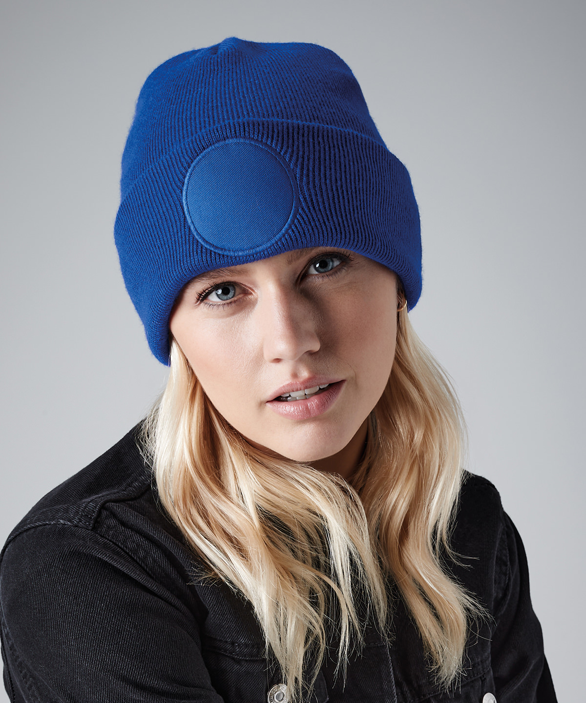 Picture of Circular patch beanie