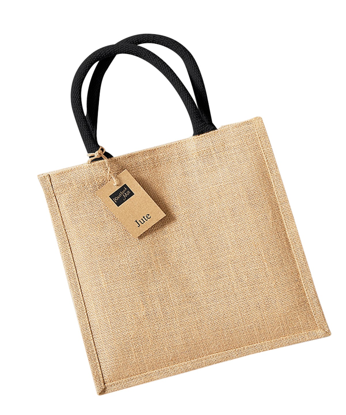Jute midi tote image 5