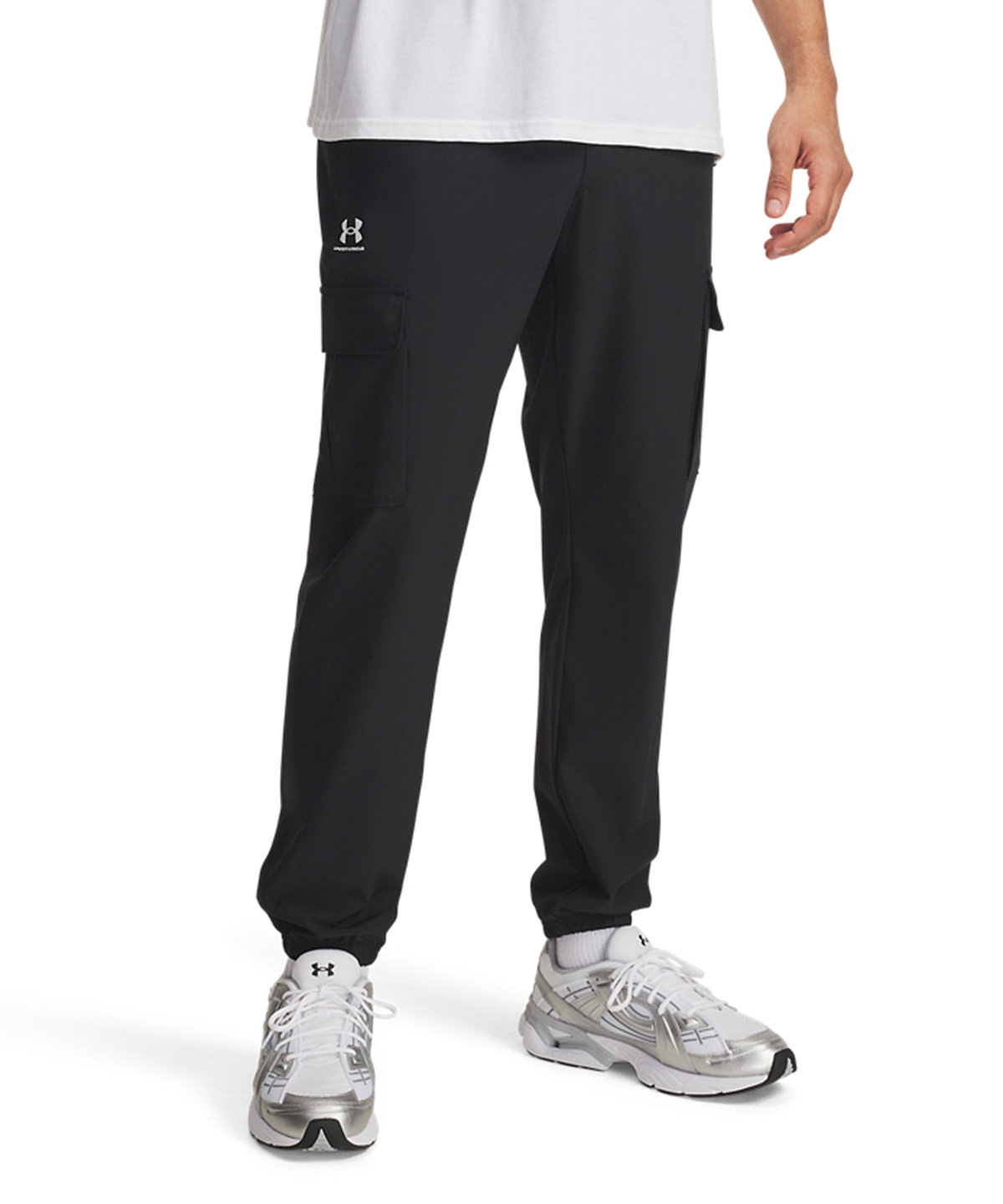 UA Vibe cargo pants worn
