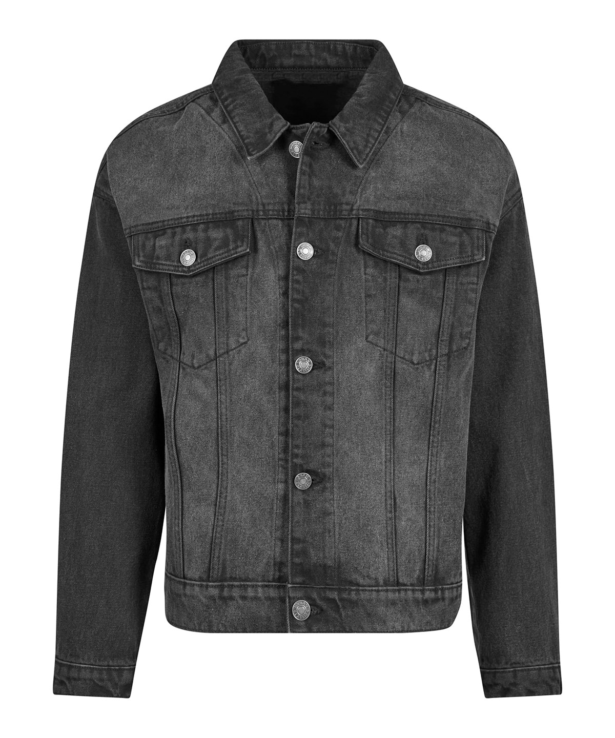 Heavy ounce boxy denim jacket image 2